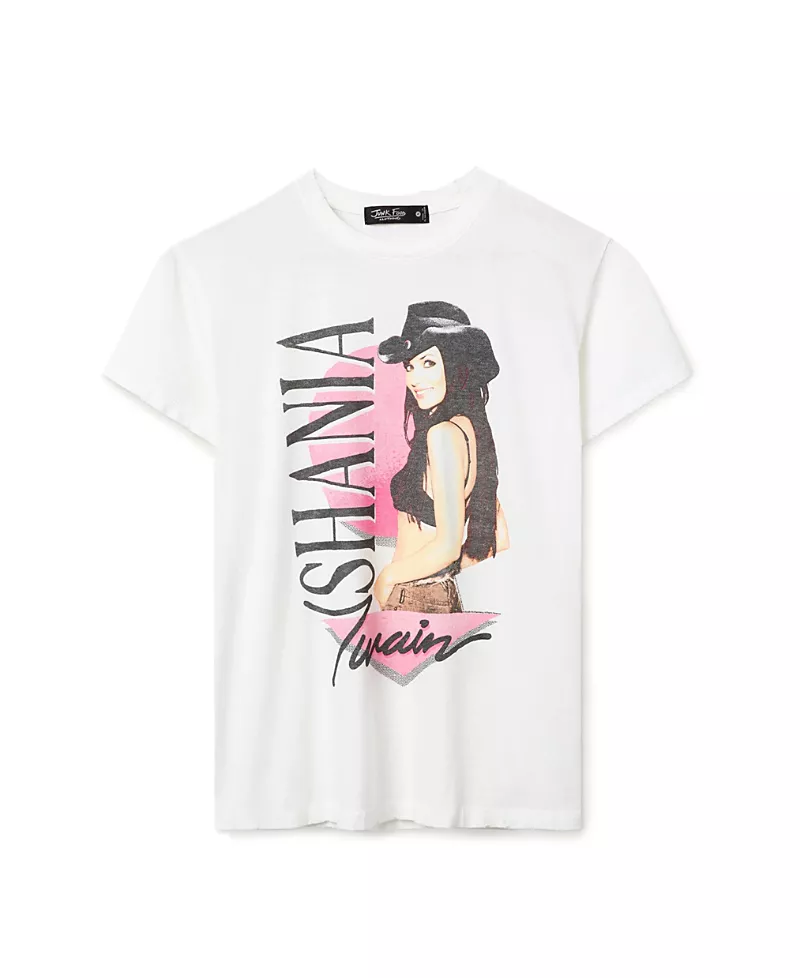 Junk Food Clothing Women's Shania Twain Cowgirl Vintage Tee