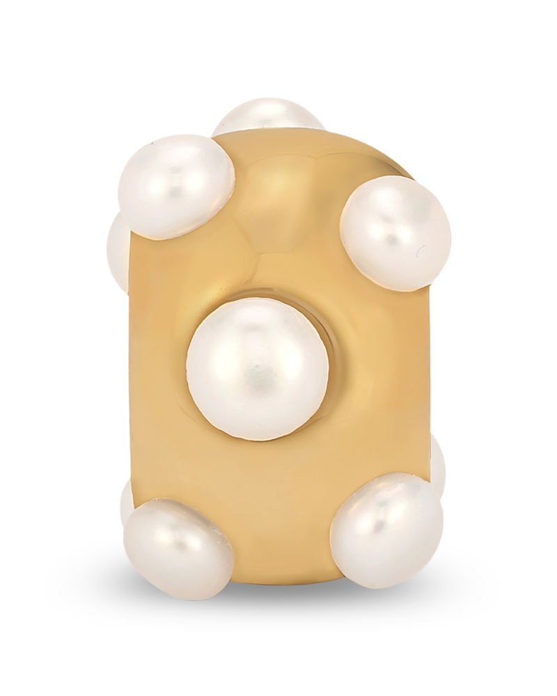 Adina Reyter 10K Yellow Gold Coco Freshwater Pearl Big Bead Pendant