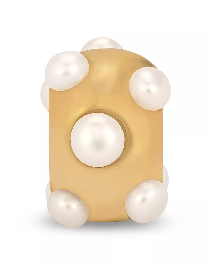 Adina Reyter 10K Yellow Gold Coco Freshwater Pearl Big Bead Pendant