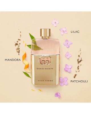 Guilty Pour Femme Eau de Parfum for Women and Body Lotion Trio Gift Set ($241 value)