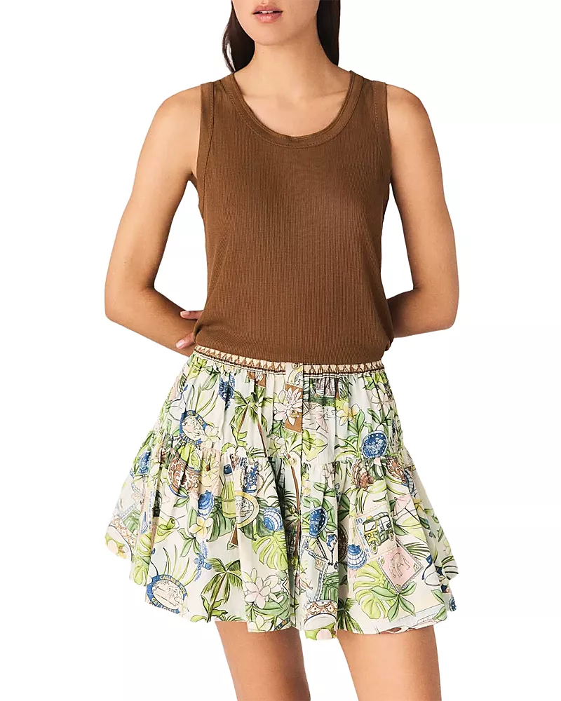 Maje Rib Knit Top