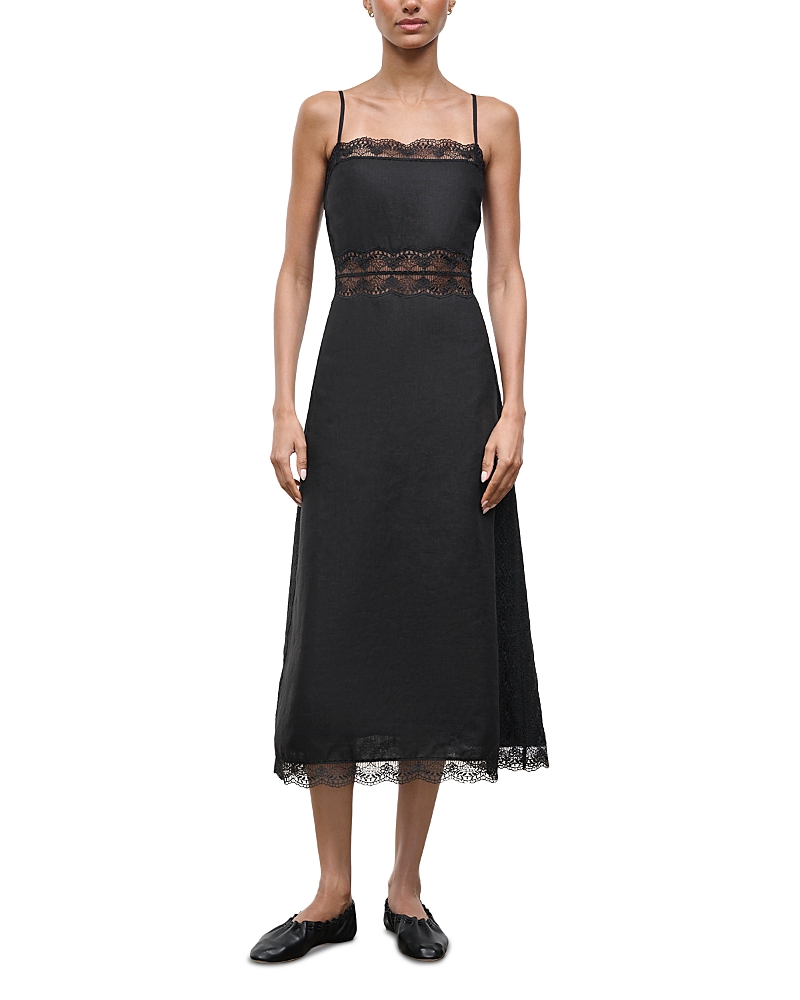 Staud Amalina Linen Dress