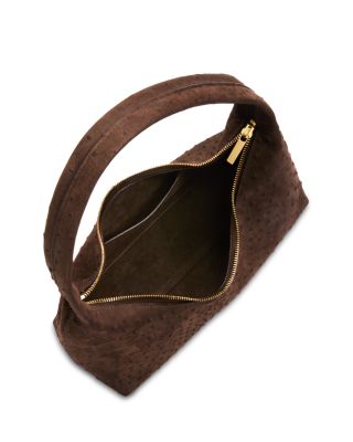 Candy Embossed Leather Baguette