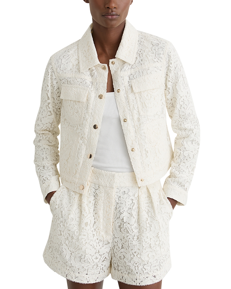 Reiss Lori Lace Jacket