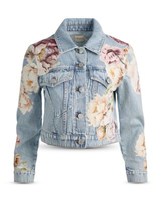Chloe Cropped Denim Jacket