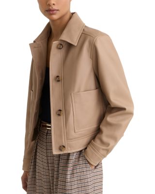 Petites Sonny Leather Jacket