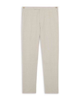 Cheltenham Tailored Fit Oatmeal Suit Trousers