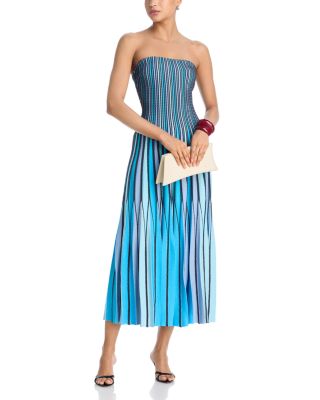 knee length dresses for ladies 3 Left.- Good Girl Linen Dress NYC Xs / Fu Linda main image 1
