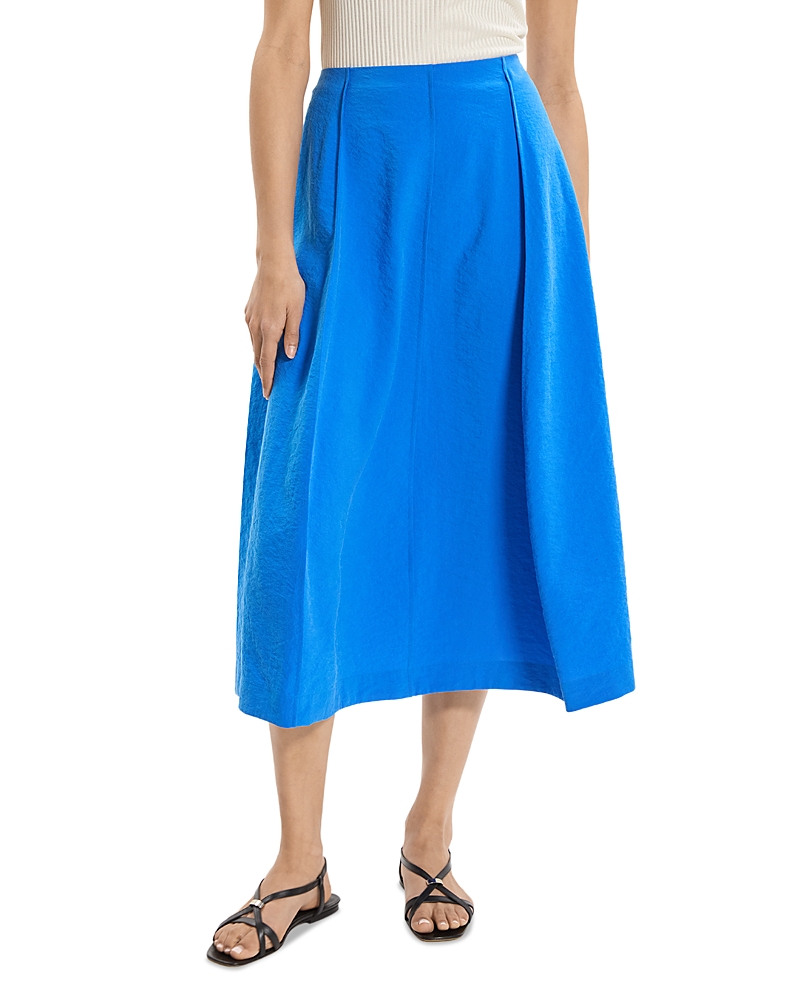 Theory Parachute Midi Skirt