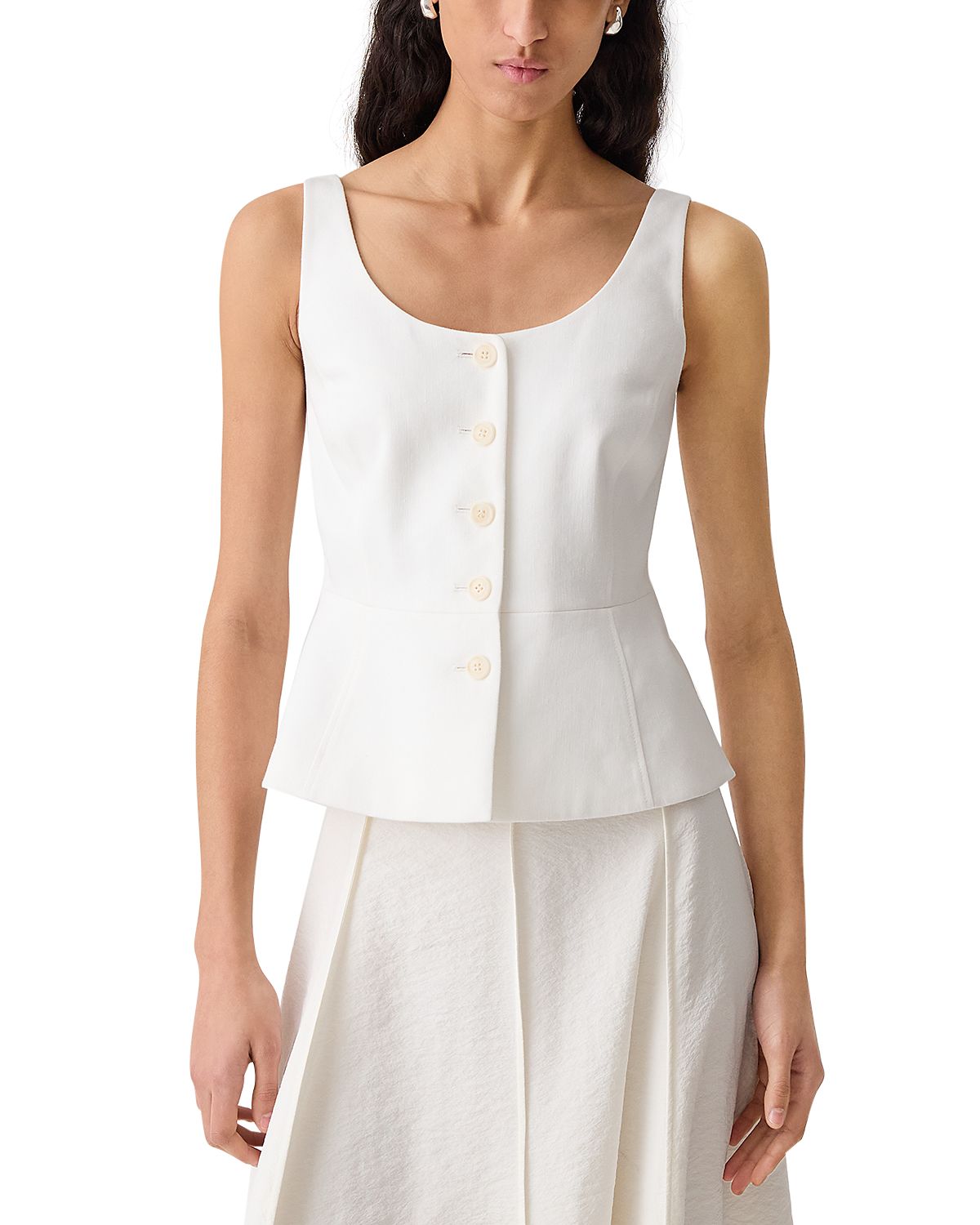 Theory Peplum Vest