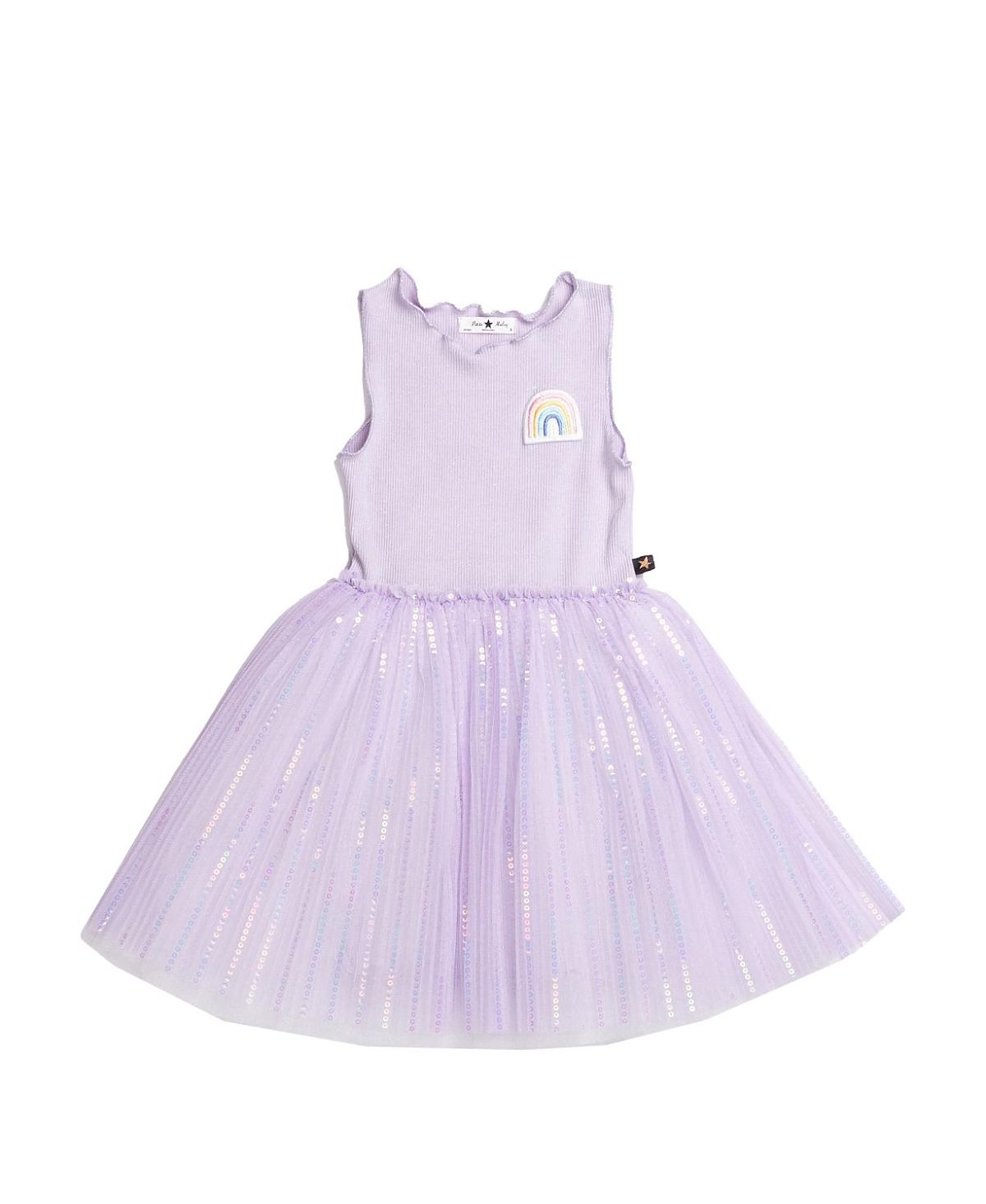 Petite Hailey Girls' Chloe Rainbow Tutu Dress - Little Kid, Big Kid