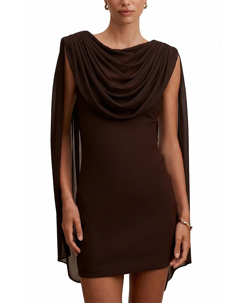 Ever New Bowie Mini Dress with Shawl