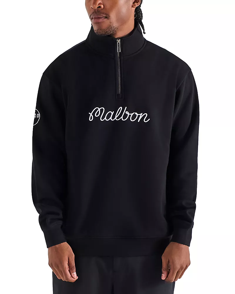 Malbon Collegiate Logo Sweatshirt