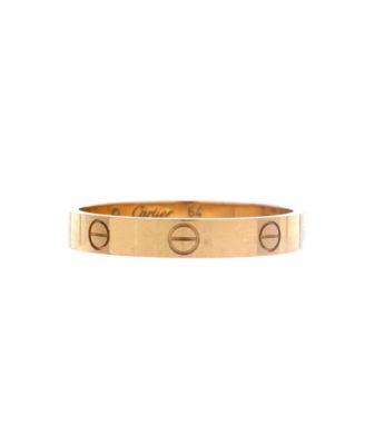  Love Wedding Band Ring 18K Gold