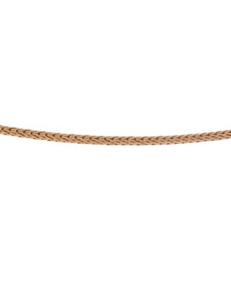  Agrafe Choker Necklace 18K Gold with Diamonds, 16"
