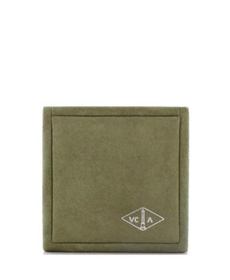  Vintage Alhambra Pendant Necklace 18K Gold and Tiger Eye, 16.5"