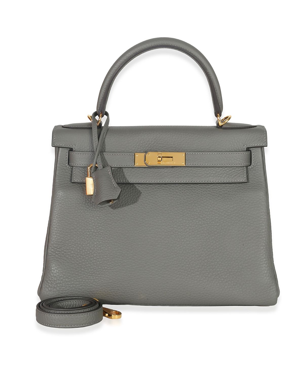 Pre-Owned HERMES Kelly 28 Leather Handbag