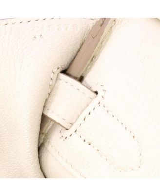 Birkin 30 Handbag Light Clemence with Gold Hardware