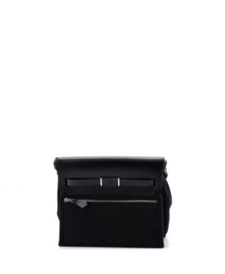 20 Herbag Zip Toile and Leather