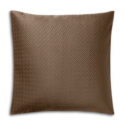 Basketweave Quilted Euro Sham