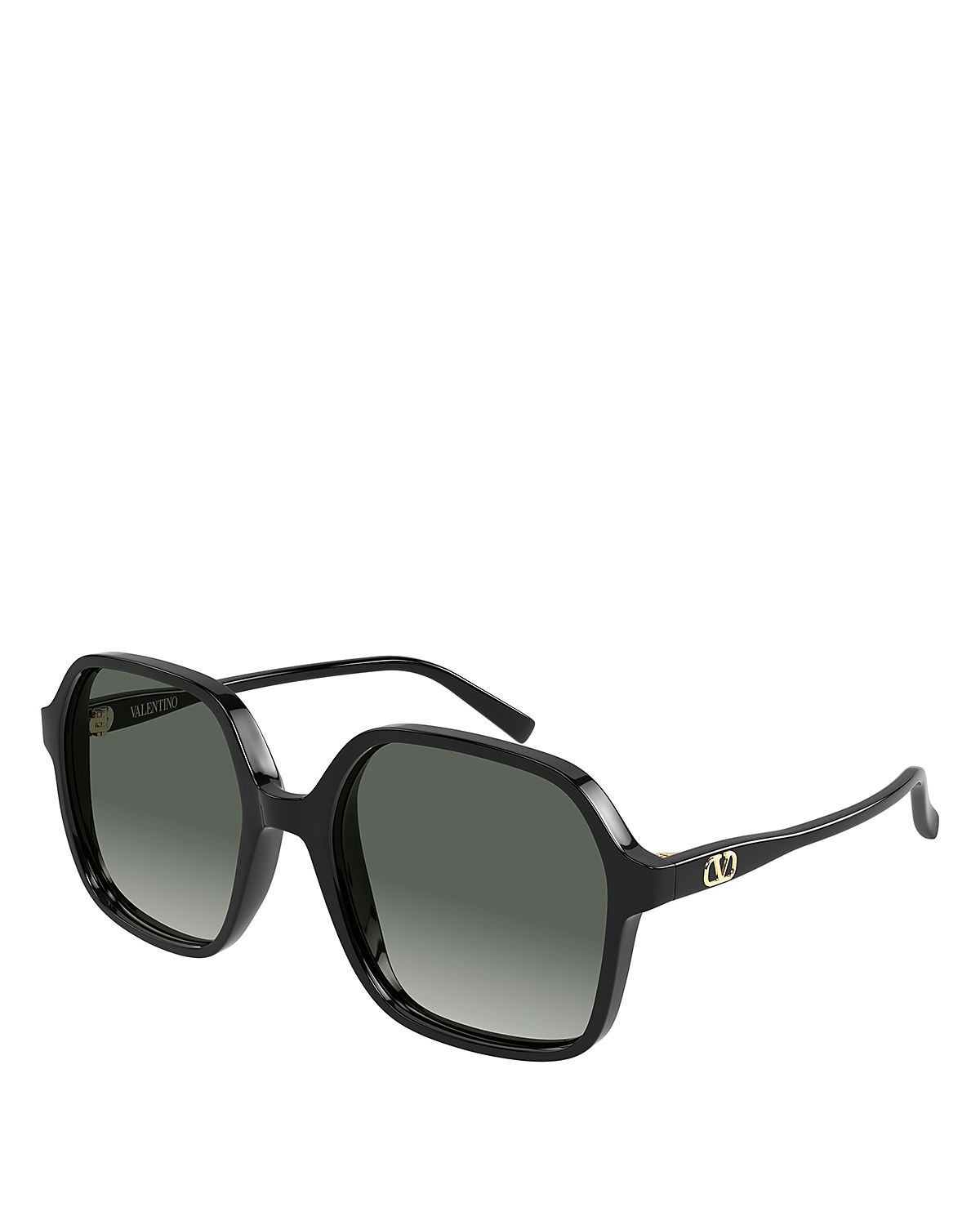 Valentino Geometric Sunglasses, 56mm