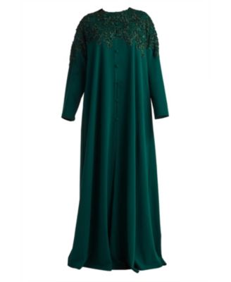  Burney Sequin Embroidered Caftan Gown