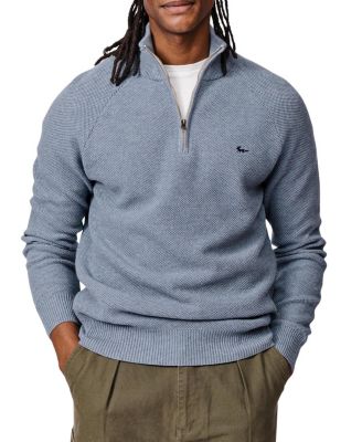  Owmby Long Sleeve Zip Neck Jumper