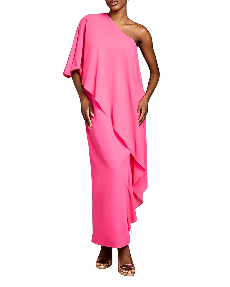Coast Chiffon Cape Crepe Pencil Dress