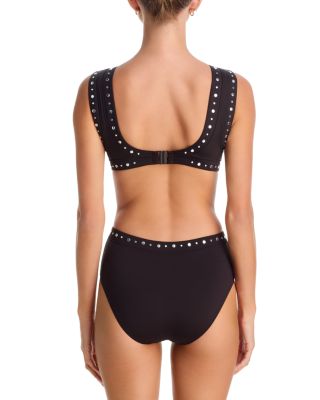 Dolce One Piece Swimsuit in Black/White