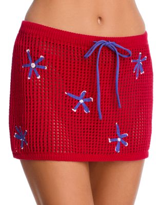 Zya Mini Skirt Swim Cover-Up