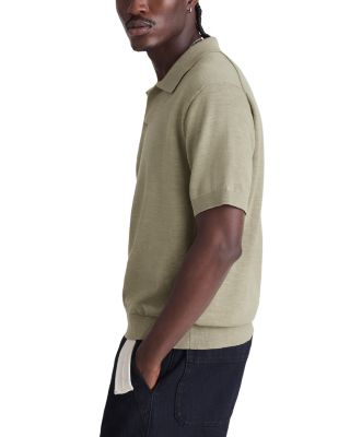 Cotton Slub Polo Shirt