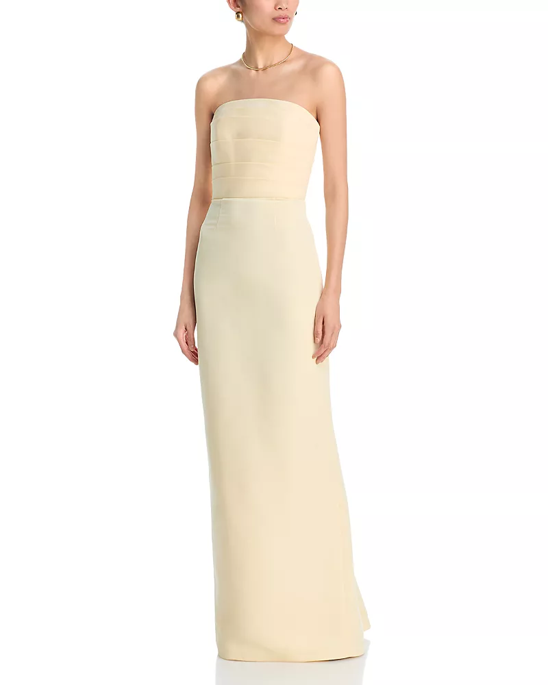Amsale Sonia Strapless Dress