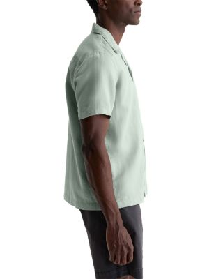 Relaxed Fit Camp Collar Shirt