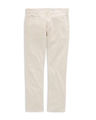 Everett Slim Straight Pants in Natural