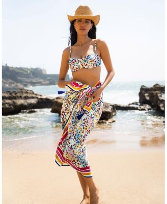  Nellie Underwire Balconette Print Bikini Top