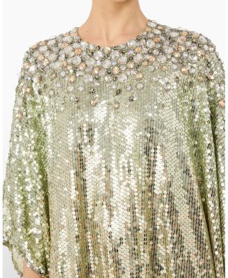  Fontaine Sequin-Embellished Maxi Dress