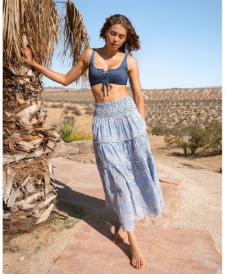  Samara Underwire Denim Bikini Top