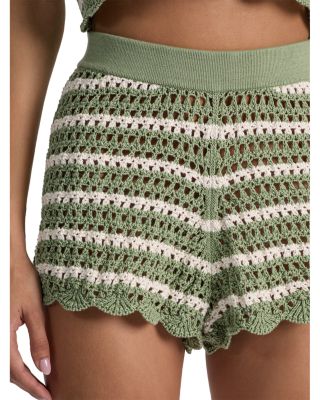 Bobbi Pointelle Knit Shorts