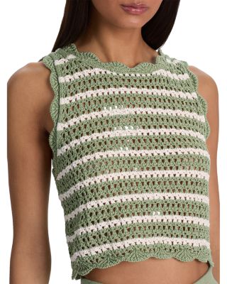 Amity Pointelle Knit Tank