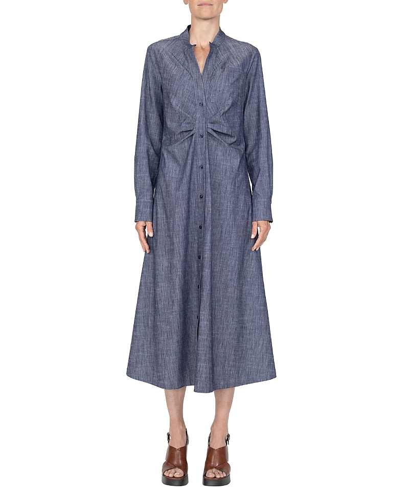 Callas Milano Genny Long Sleeve Shirt Dress