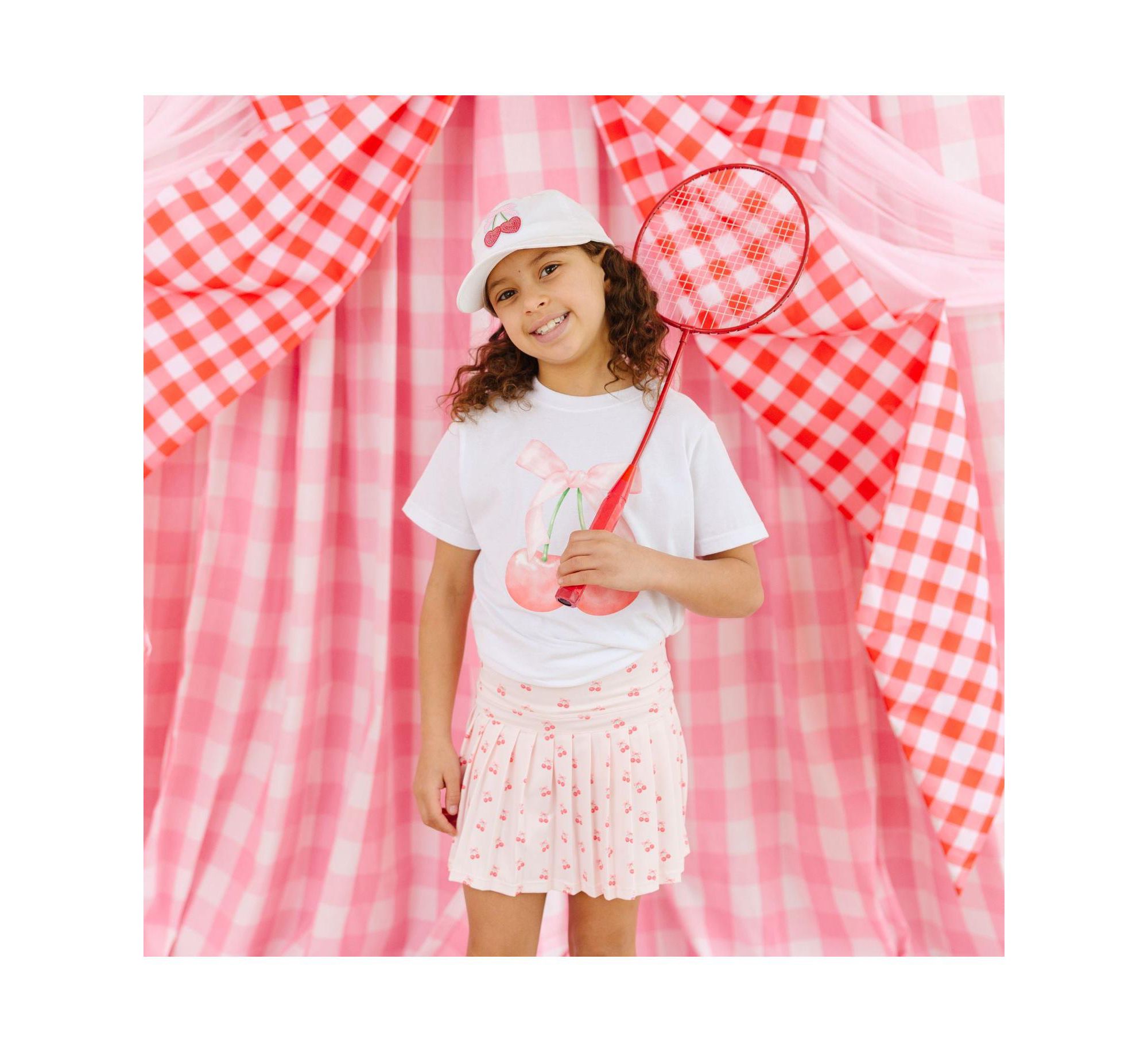 Girls' Cherry Cute Athletic Skort - Baby, Little Kid, Big Kid — Image 5
