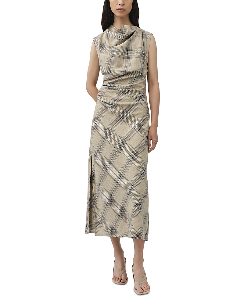 Simkhai Burke Draped Midi Dress