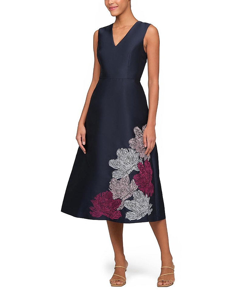 Kay Unger Aria Tea Length Dress