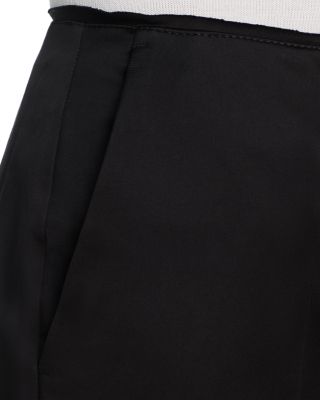 Kick Flare Raw Edge Trousers