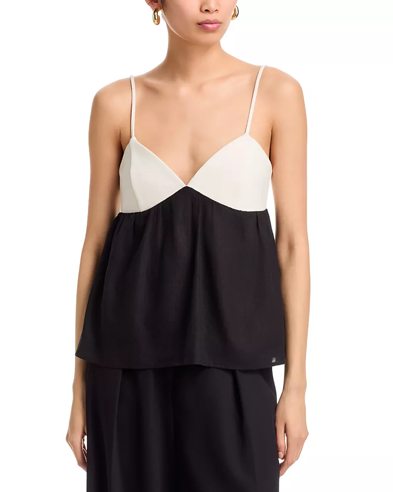 French Connection Phoebe Combo Alicia Strappy Top