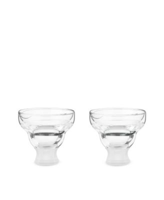  Glass FREEZE Margarita Cooling Cup, Set of 2