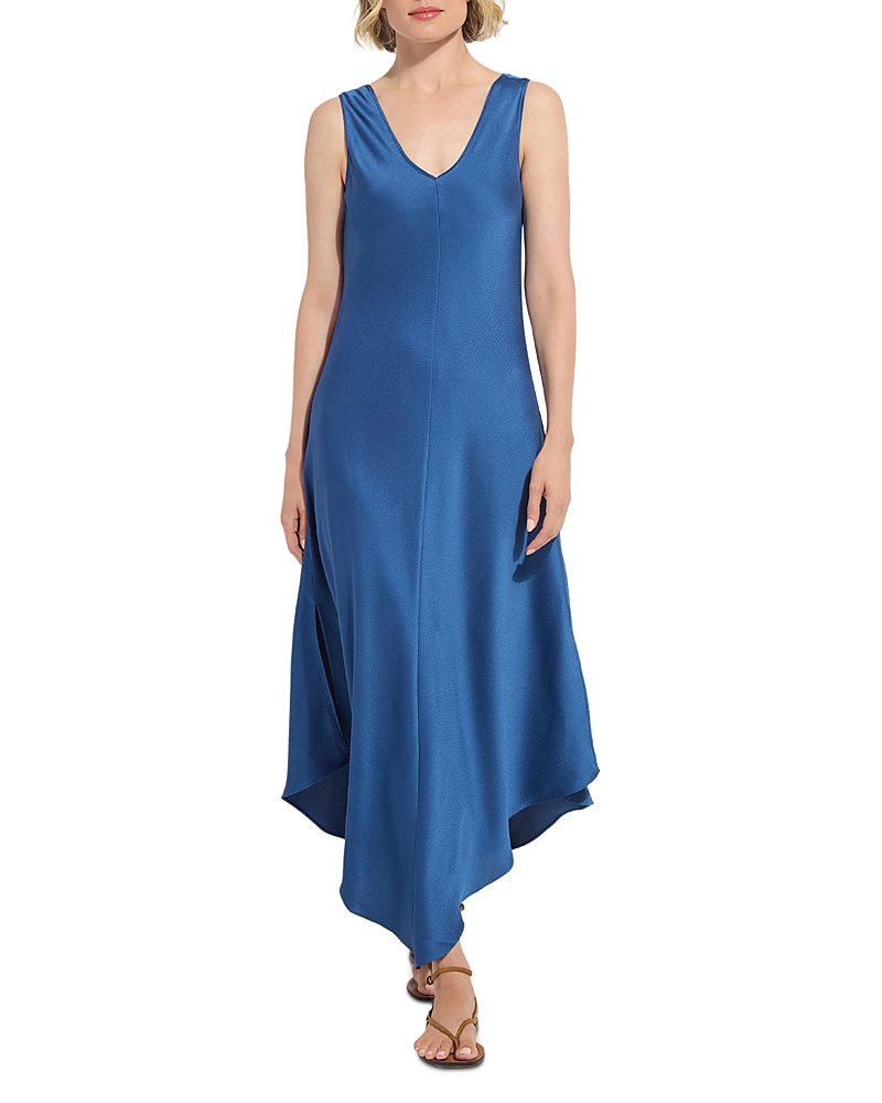 Lysse Sakura Bias Cut V Hem Dress