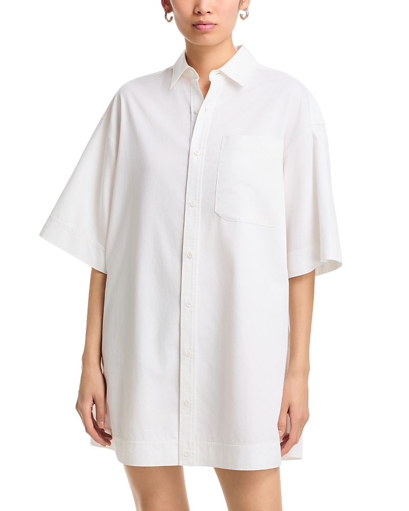 Atm Poplin Shirtdress