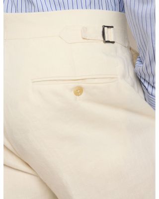 Tailored Fit Linen Trousers