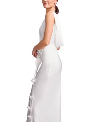 dress the population white gown Dress the Population